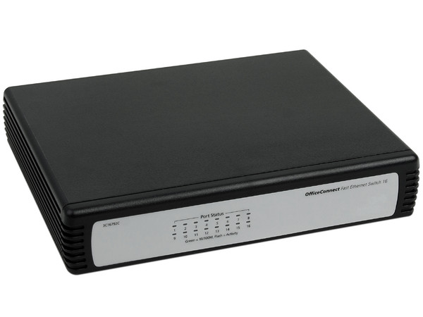 Switch 3Com OfficeConnect de 16 Puertos 10/100Mbps