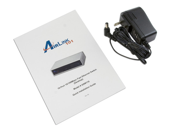 Switch AirLink 101 de 16 Puertos 10/100Mbps   