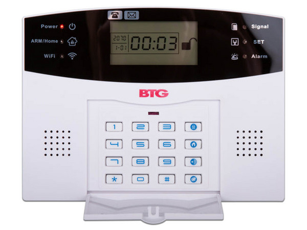 Kit de Alarma Bolide Inalámbrico BTG-AK2, Conexión WiFi y 4G, Monitoreo por Aplicación Móvil.