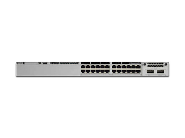 Switch Cisco Catalyst C9300L de 24 Puertos PoE+ (10/100/1000) y 4 Puertos SFP+, Administrable.