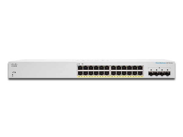 Switch Cisco de 24 puertos 10/100/1000Mbps, 4 SFP, PoE.