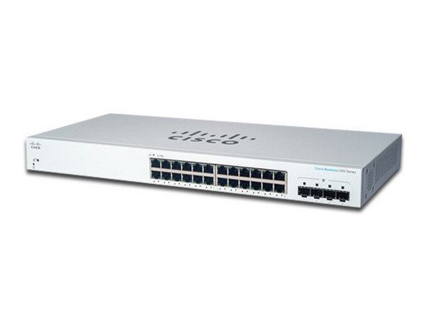 Switch Cisco de 24 puertos 10/100/1000Mbps y 4 SFP.