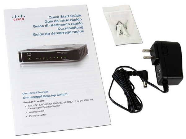 Switch Cisco Small Business SG 100D-08 de 8 Puertos, 10/100/1000 Mbps