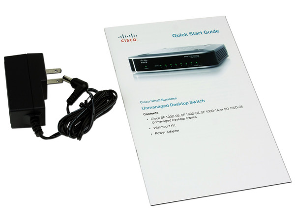 Switch Cisco Small Business SF100D-08 de 8 Puertos con QoS, 10/100 Mbps 