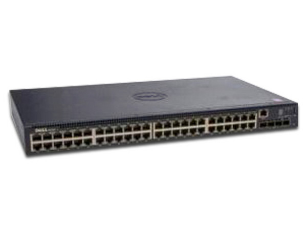 Switch Dell Networking N1548 de 48 puertos R-J45 con detección automática de velocidad,  Gigabit 10/100/1000Mbps.