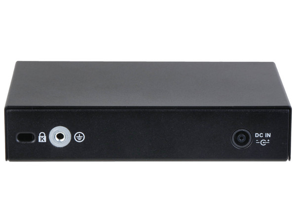 Switch PoE de 6 Puertos Gigabit, 4 Puertos PoE 10/100/1000, 2 Puertos Uplink 10/100/1000, 60 Watts Totales, Administrable en la Nube por DoLynk Care, PoE hasta 250 Metros, Carcasa Metálica, Switching 12 Gbps.
