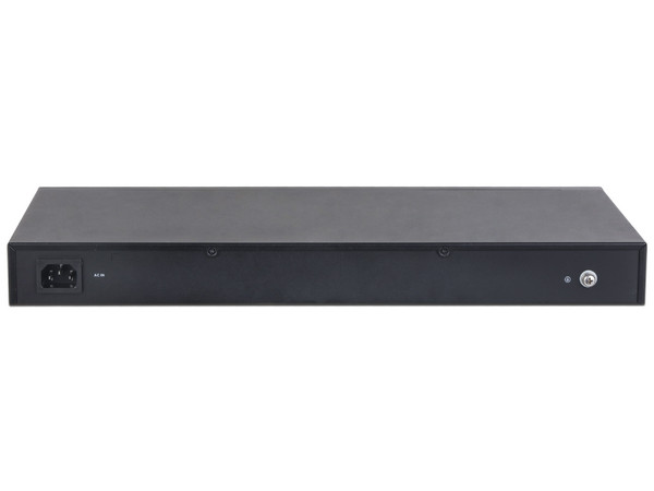 Switch Administrable Dahua DH-CS4218-16ET-240 de 16 puertos PoE y 2 Combo SFP, 90W, 8000 Direcciones Mac. Color Negro.
