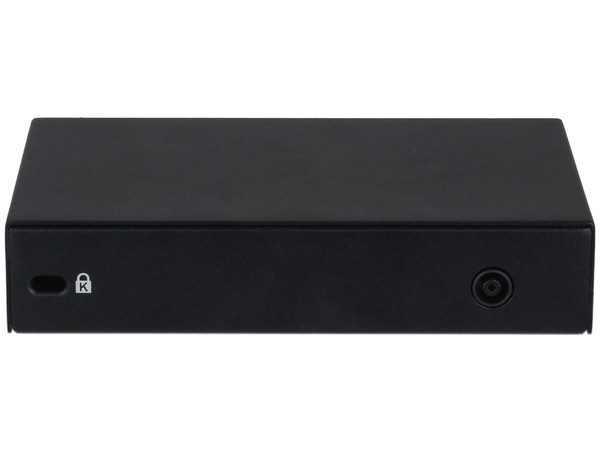 Switch Dahua DH-PFS3006-4ET-60 con 4 puertos Ethernet PoE y 2 puertos Ethernet uplink, 60W.