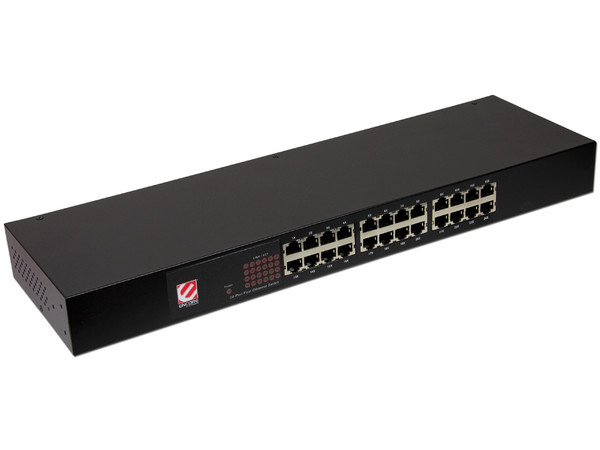 Switch Ethernet Encore de 24 Puertos 10/100 Mbps.