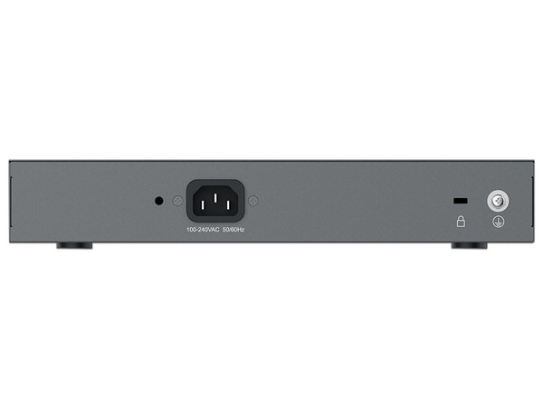 Switch Grandstream GWN7702P de 16 puertos 10/100/1000 Mbps (8 puertos PoE 802.3 af/at), hasta 240W.