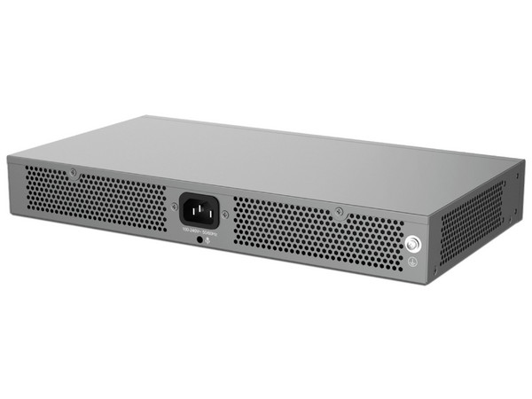 Switch Grandstream GWN7801P Pro, 8 puertos Gigabit PoE, 2 Puertos SFP+, 120W, Administrable L2+, 16000 Entradas. Color Negro.