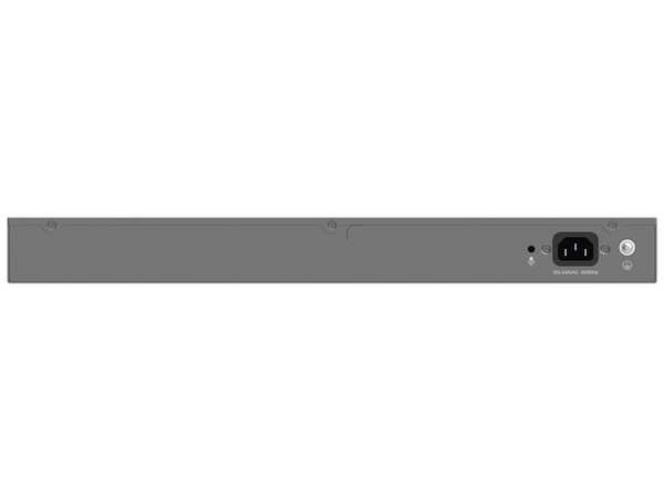 Switch Administrable Grandstream GWN7806P, 48 Puertos RJ-45 10/100/1000 Mbps, 6 Puertos SFP, Color Gris.