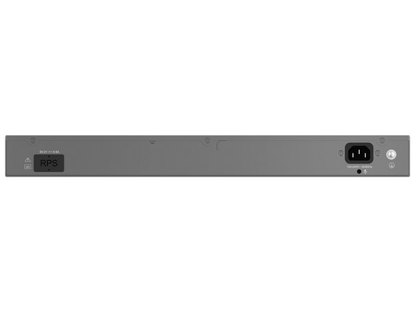 Switch Grandstream GWN7806PL Pro, con 48 puertos Gigabit PoE, 6 Puertos SFP+, 400W, Administrable L2+, 32000 Entradas. Color Negro.