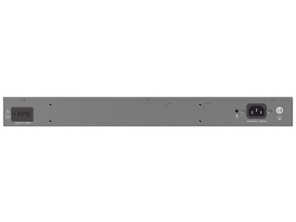 Switch Capa 3 PoE Plus Administrable con 24 puertos 10 100 1000 Mbps y 4 puertos SFP Plus de 10 Gigabits. Potencia PoE hasta 360W. Compatible con GWN Cloud.