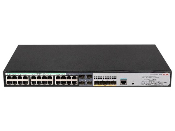 Switch SMB H3C S5120V3 28S-HPWR LI L2 de 24 puertos PoE, 4 puertos combinados SFP y 4 puertos Plus