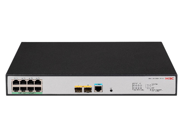 Switch SMB H3C S5120V3 10P-PWR LI L2, Conmutador Ethernet con 8 Puertos BASE-T y 2 Puertos SFP.