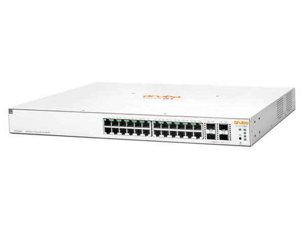 Switch Administrable Aruba Gigabit Ethernet Instant On 1930, 24 Puertos RJ-45 10/100/1000 Mbps, 4 Puertos SFP, Color Blanco.
