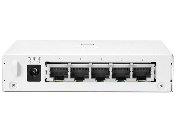 Switch HPE Aruba Networking Instant On 1430, 5 Puertos RJ-45 10/100/1000 Mbps, Color Blanco.