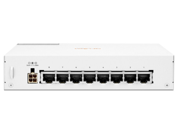 Switch Aruba Instant On 1430, 8 Puertos PoE 10/100/1000Mbps, No administrable.