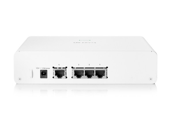 Gateway HPE Networking Instant On Secure, 4 Puertos RJ-45 10/100/1000 Mbps, Color Blanco.