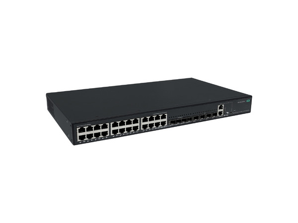 Switch HPE Networking CW 2150, 24 Puertos 10M/100M/1G PoE+, 4 Puertos SFP, 4 Puertos SFP+ 1G/10G, 405W. Color Negro.