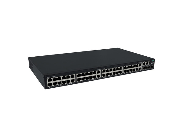 Switch HPE Networking CW 2150, 48 Puertos 10M/100M/1G PoE+, 4 Puertos SFP+ 1G/10G, 390W. Color Negro.