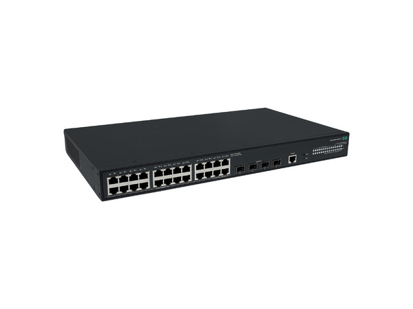 Switch HPE Networking CW 2050, 24 Puertos 10/100/1000BT PoE+, 4 Puertos SFP 1G/2.5G, 420W. Color Negro.