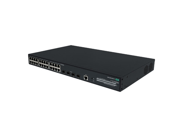 Switch HPE Networking CW 2050, 24 Puertos 10/100/1000BT PoE+, 4 Puertos SFP 1G/2.5G, 420W. Color Negro.