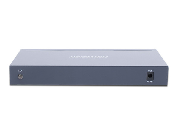 Switch Administrable Hikvision DS-3E1510P-SI de 8 Puertos RJ-45 10/100/1000 Mbps y 2 puertos SFP, PoE. Color Negro
