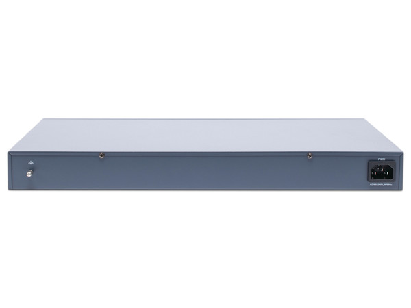 Switch Administrable Hikvision DS-3E1518P-SI de 16 Puertos 10/100/1000 Mbps PoE+ y 2 Puertos SFP de 1Gb, PoE hasta 250 metros.