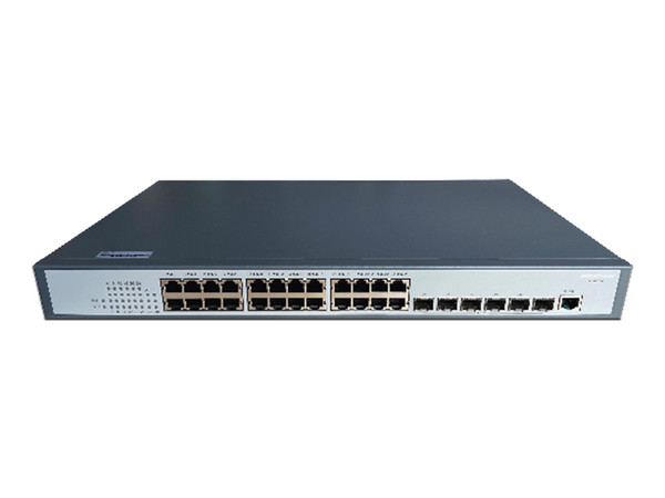 Switch Hikvision DS-3E3730 de 24 Puertos R-45 10/100/1000, 6 Puerto SFP+.