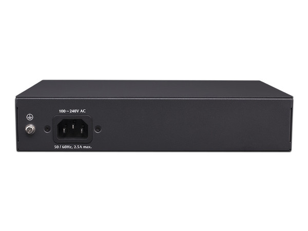 Switch PoE Provision-ISR de 8 puertos 10/100Mbps PoE y 2 puertos 10/100Mbps UPLINK.