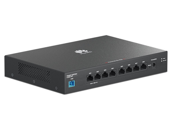 Switch Huawei F200D-8P, 8 Puertos RJ-45 10/100/1000 Mbps Compatible con PoE, Color Negro.