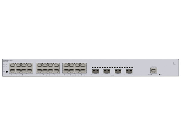 Switch Administrable Huawei S220-24T4X de 24 puertos Gigabit Ethernet y 4 puertos SFP+ Uplink, Capa 2.