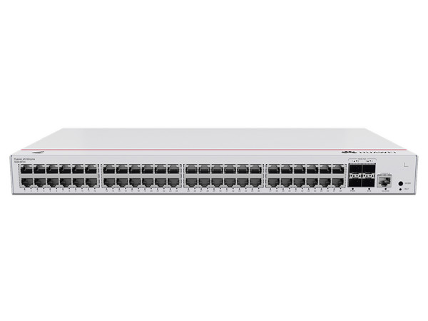 Switch Administrable Huawei S220-48T4X de 48 puertos Gigabit Ethernet y 4 puertos SFP+ Uplink, Capa 2.