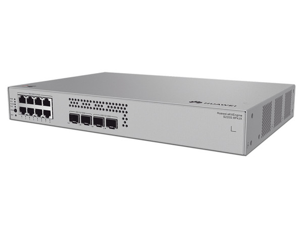 Switch de Acceso Gigabit Administrable PoE, Capa 2, 8 Puertos 10/100/1000 Mbps, 2 Puertos 2.5GE SFP, 2 Puertos 10GE SFP+ Uplink, 128 W.