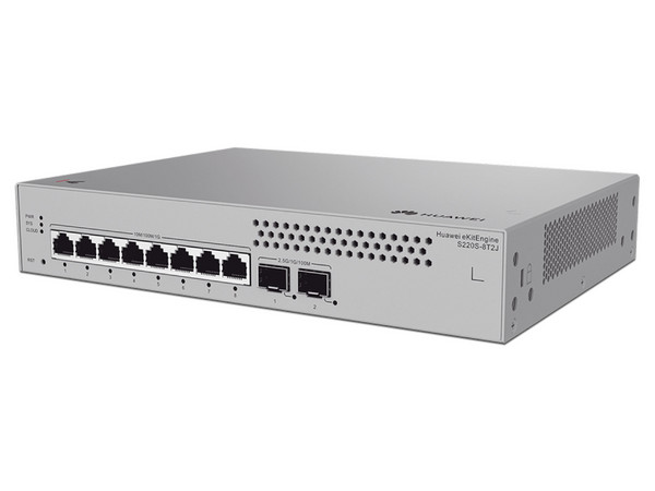 Switch de Acceso Gigabit Capa 2, 8 Puertos 10/100/1000 Mbps, 2 Puertos SFP 2.5GE, Administración en la Nube.
