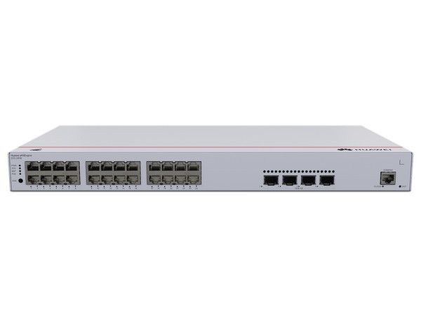 Switch Administrable Huawei S310-24P4X de 24 puertos Gigabit Ethernet PoE y 4 puertos SFP+ Uplink, 400W, Capa 3.