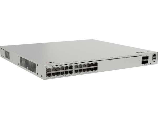 Switch Administrable Huawei S310-24PN4X de 24 puertos PoE 1000Mbps y 4 puertos SFP+ Uplink, 400W, Capa 3.