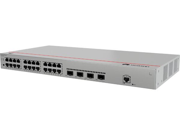 Switch Administrable Huawei S310-24T4S de 24 puertos Gigabit Ethernet, y 4 puertos SPP GE Uplink, Capa 3.