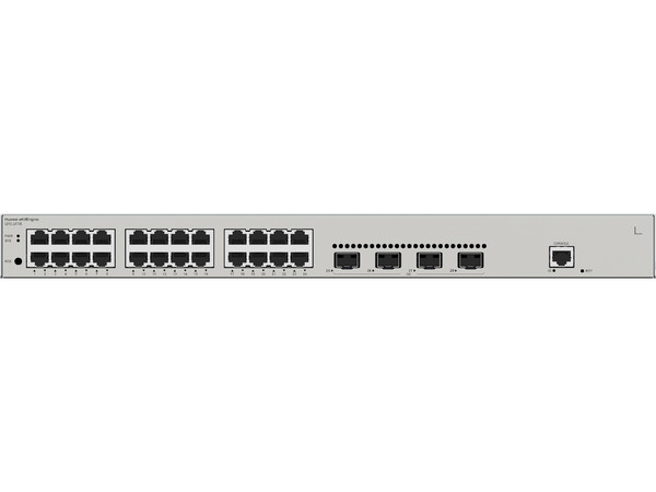 Switch Administrable Huawei S310-24T4S de 24 puertos Gigabit Ethernet, y 4 puertos SPP GE Uplink, Capa 3.