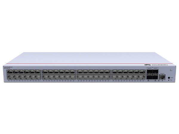 Switch Administrable Huawei S310-48T4S de 48 puertos 10/100/1000 Mbps PoE y 4 puertos SFP Uplink, iStack, Capa 3.