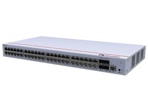 Switch Administrable Huawei S310-48T4S de 48 puertos 10/100/1000 Mbps PoE y 4 puertos SFP Uplink, iStack, Capa 3.