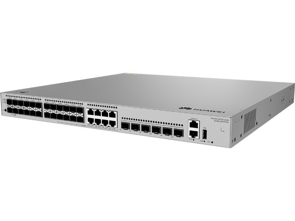 Switch Administrable Huawei S310-24T4S de 24 puertos SFP + 8 Puertos (10/100/1000), 4 puertos SFP+ 10GE, 2 puertos SFP+ 10GE, Capa 3.