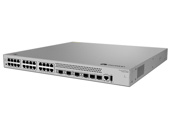 Switch Administrable Huawei S310-24T4S de 24 puertos Gigabit Ethernet, 4 puertos SFP, 2 puertos SFP, Capa 3.