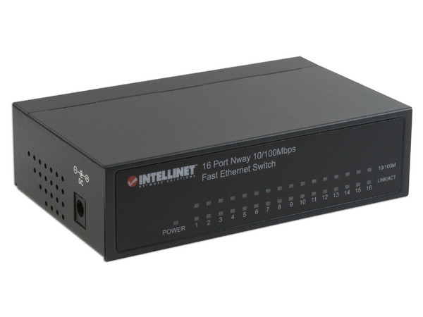 Switch INTELLINET de 16 Puertos 10/100Mbps   