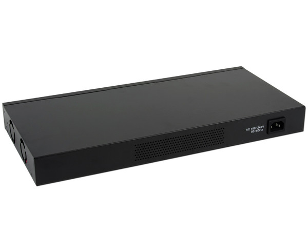Switch INTELLINET Gigabit Web-Smart de 24 Puertos 10/100/1000 Mbps, para montaje en rack de 19