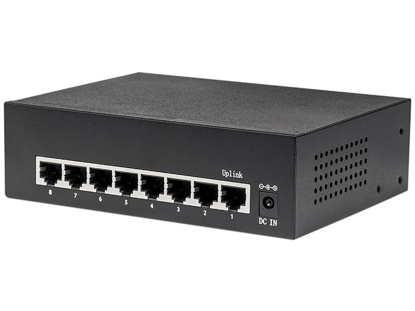 Switch Intellinet 561204 de 8 puertos 10/100/1000, PoE.