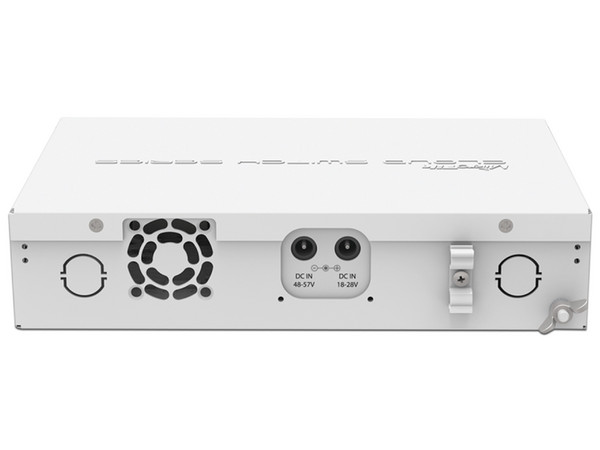 Switch MicroTik CRS112-8P-4S-IN, 8 Puertos RJ-45 10/100/1000Mbps, 4 Puertos SFP+, Color Blanco.