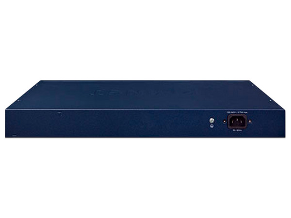Switch Conmutador de Red Gigabit Ethernet Planet con 24 Puertos RJ-45 y 2 Puertos SFP, 1U.
